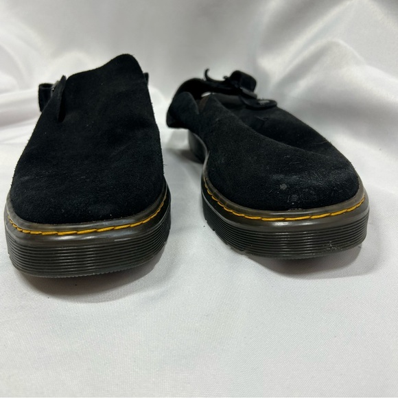 Dr. Martens | Carlson Slingback Mule Black Suede Clogs Women’s Size 9 - Picture 5 of 13